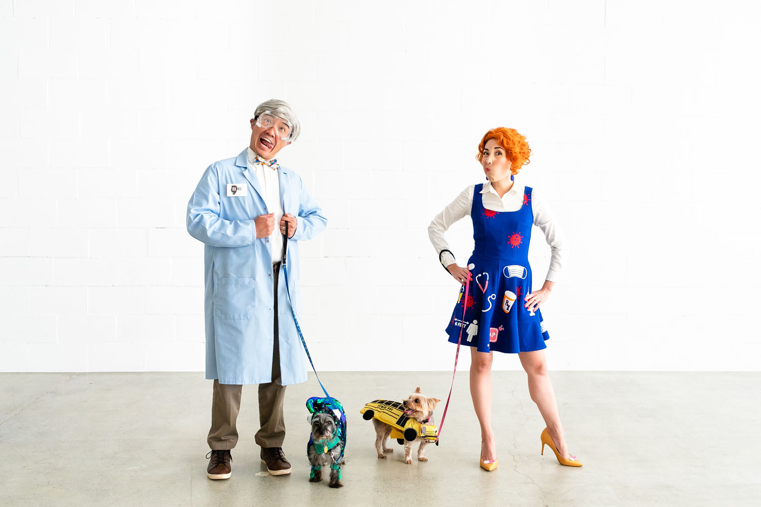 Freshly Fuji   DIY The Magic School Bus X Bill Nye Costumes