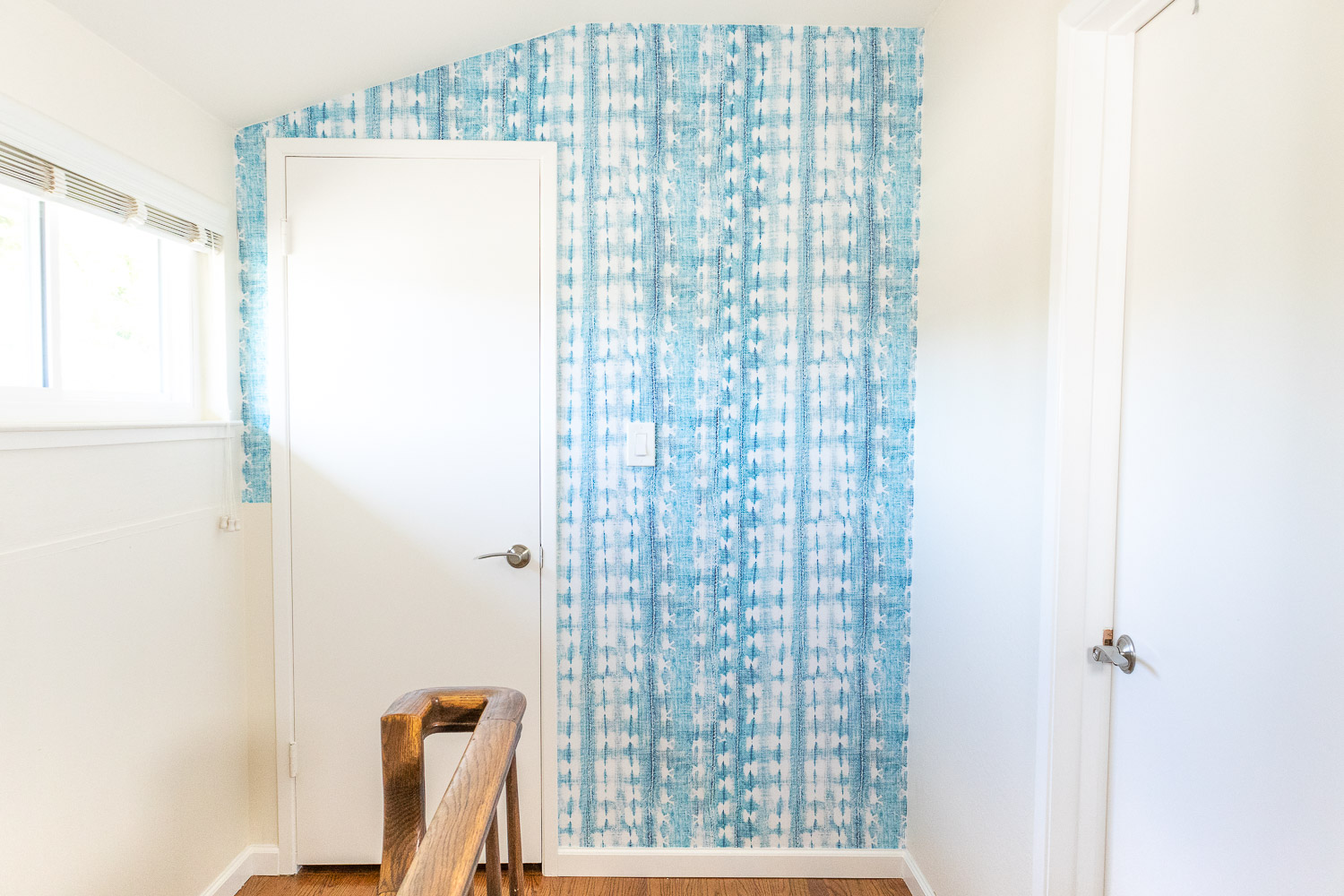 How To DIY A Gorgeous Accent Wall Using Popsicle Sticks