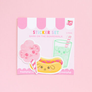 Boardwalk Snacks Sticker Set